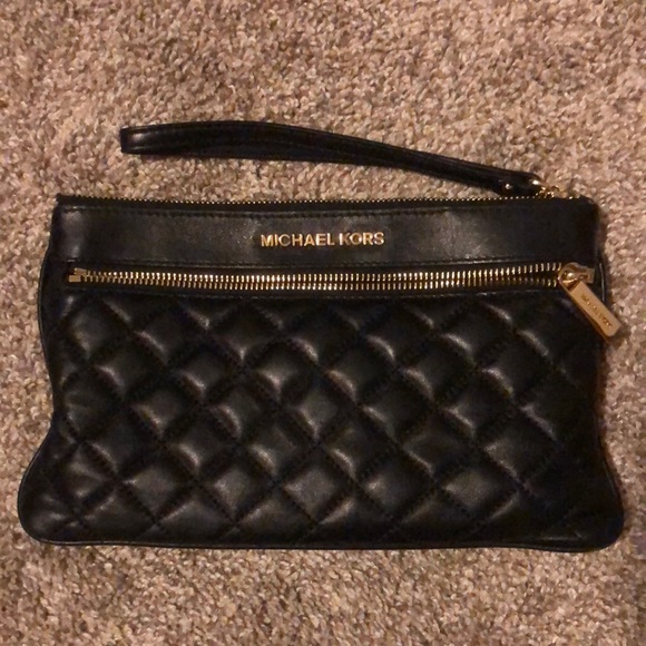 Michael Kors Accessories - MK wristlet/ clutch with bonus wallets